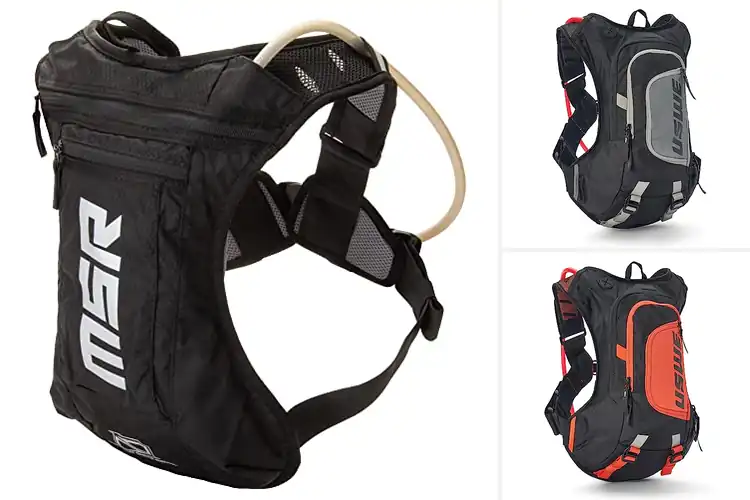 Detailed view of Best Adventure Motorcycle Hydration Packs