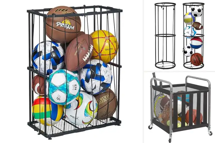 Detailed view of Best Ball Storage Solutions