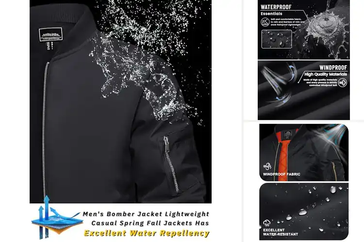 Detailed view of Best Bomber Jackets For Men: Top 10 Stylish & Durable Picks