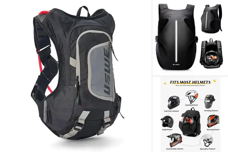 Detailed view of Best Bounce Free Motorcycle Backpacks for Stability