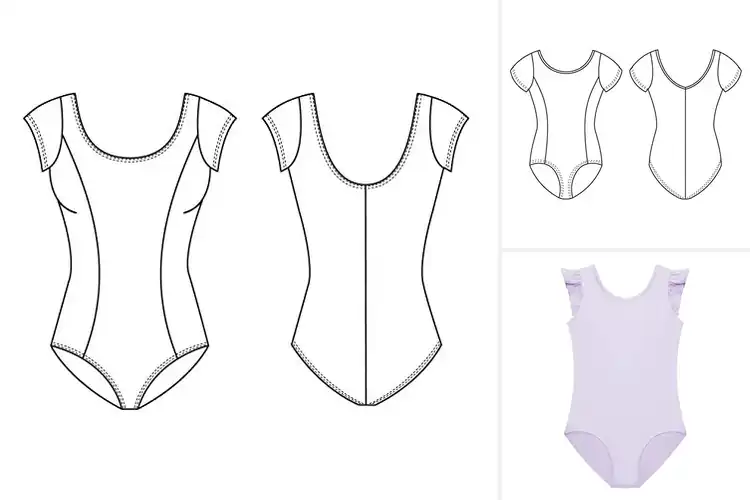 Detailed view of Best Cap Sleeve Leotards: Top Styles for Flawless Comfort