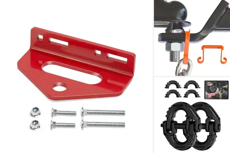 Detailed view of Best Chain Slots for Tow Hitches