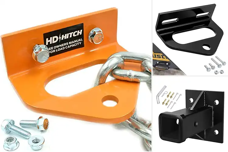 Detailed view of Best Check Machine Mount Before Ordering Tow Hitch