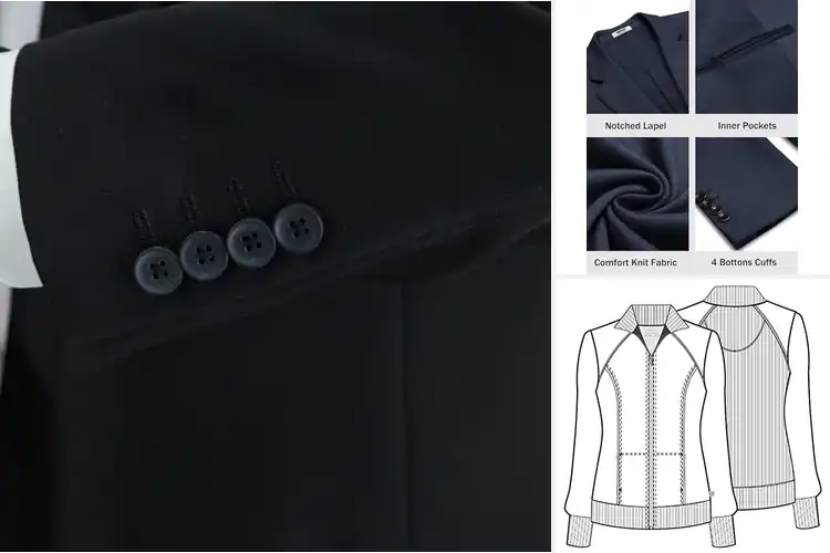 Detailed view of Best Comfortable Fit Jackets