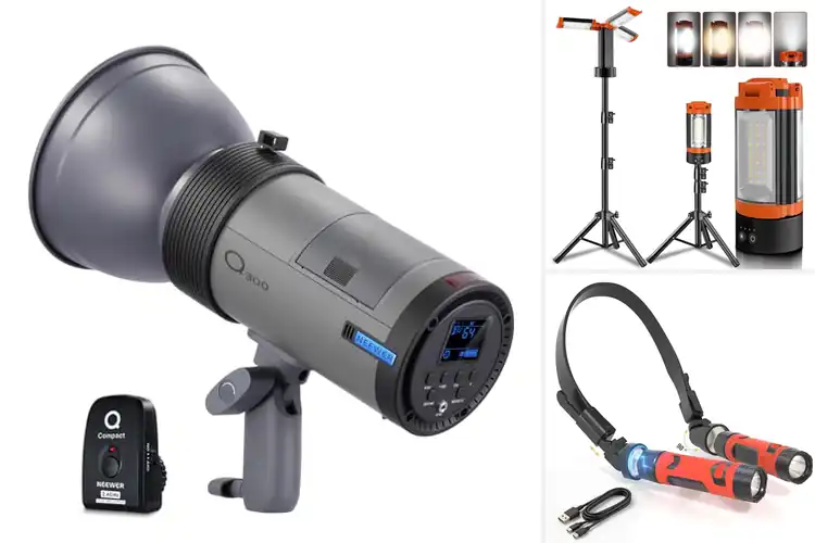 Detailed view of Best Detachable Battery Powered Flashes