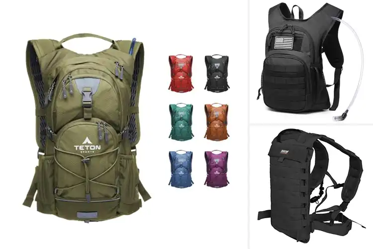 Detailed view of Best Dual Sport Motorbike Hydration Backpacks