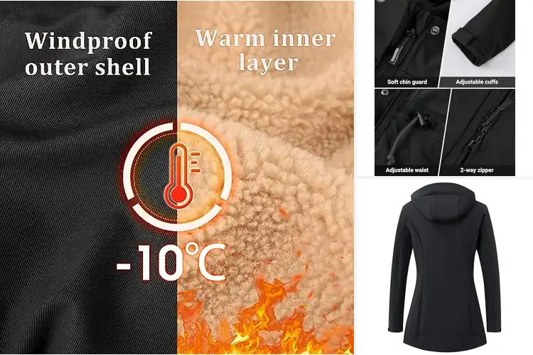 Detailed view of Best Fleece Lined Coats: Stay Warm & Stylish This Winter