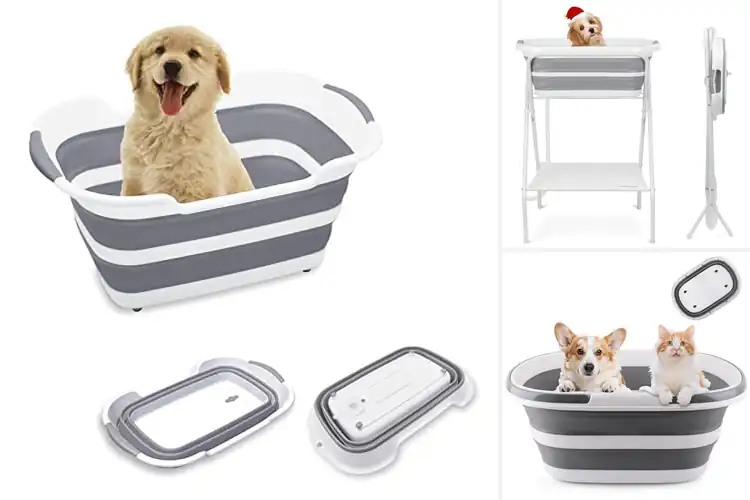 Detailed view of Best Foldable Pet Bathing Basins: Easy, Space‑Saving Comfort
