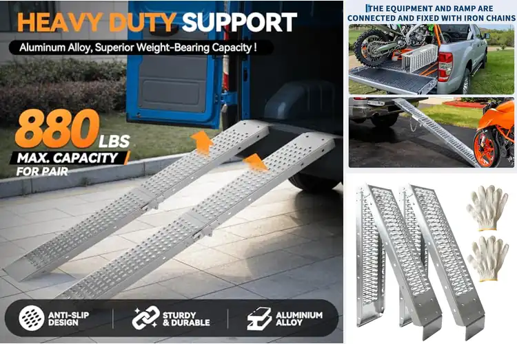 Detailed view of Best Foldable Ramps