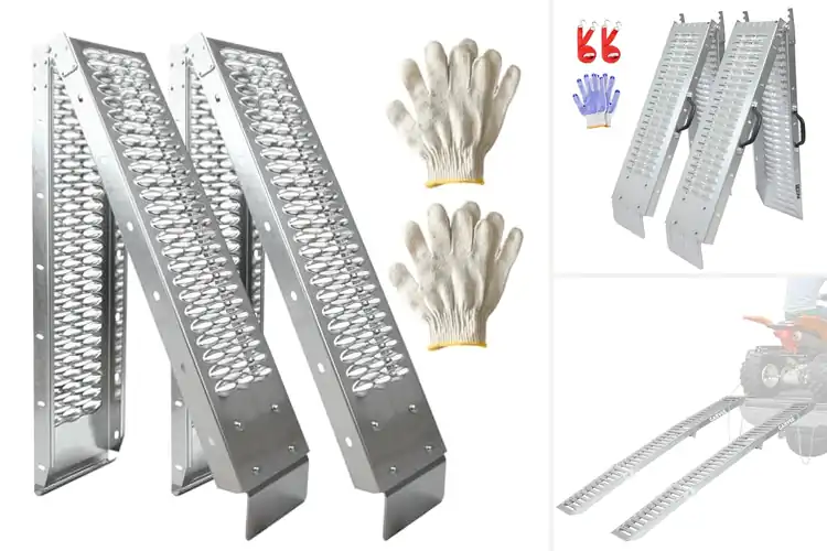 Detailed view of Best Foldable Steel Ramps