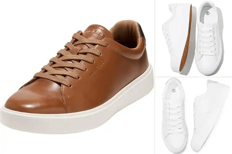 Detailed view of Best Leather Sneakers: Top 10 Picks for Style & Comfort