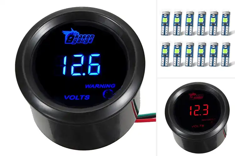 Detailed view of Best LED Lit Gauges: Top 10 Picks for Clear, Stylish Driving