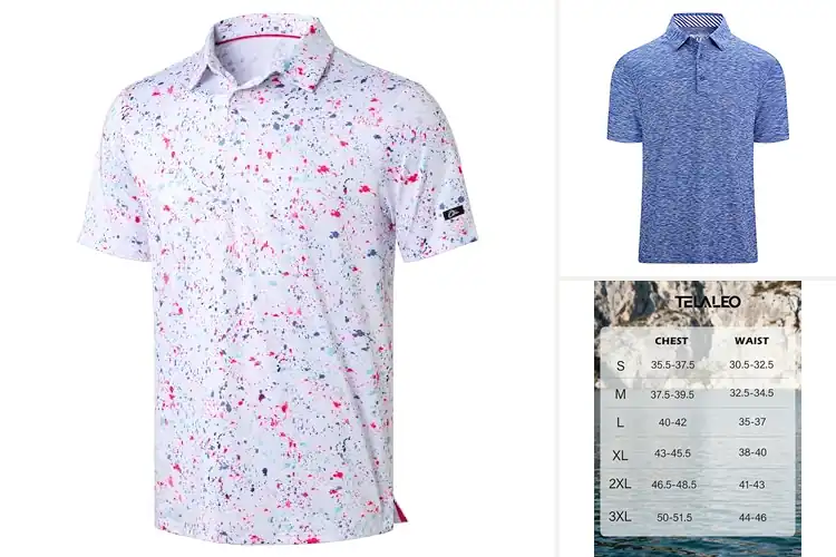 Detailed view of Best Lightweight Golf Shirts