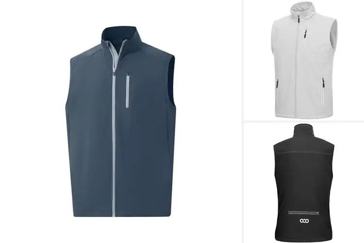 Detailed view of Best Men’s Golf Vests for Comfort & Peak Performance