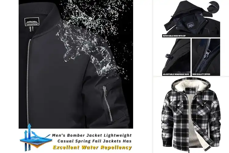 Detailed view of Best Men’s Outerwear: Top 10 Stylish & Weather-Ready Picks