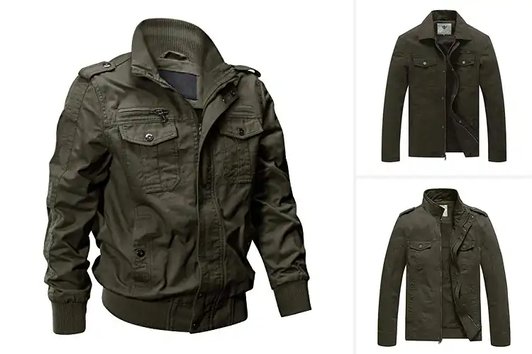 Detailed view of Best Military Jackets Men: Top 10 Stylish & Durable Picks