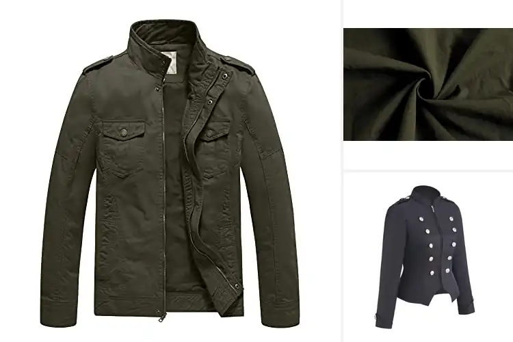 Detailed view of Best Military Style Jackets