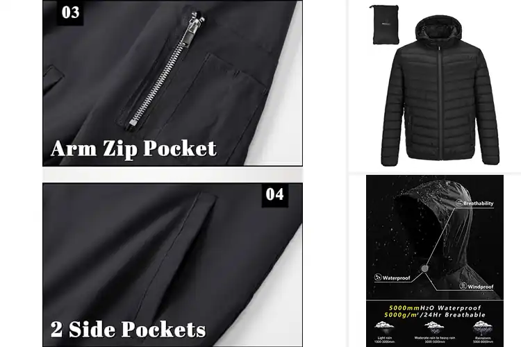 Detailed view of Best Outdoor Jackets Men: Top 10 Adventure-Ready Picks