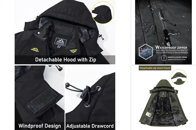 Detailed view of Best Outdoor Sports Jackets For Men