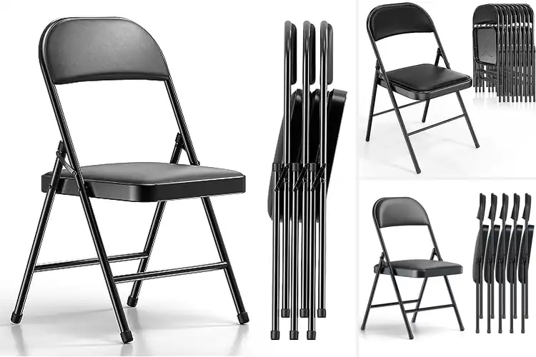 Detailed view of Best Padded Folding Chairs