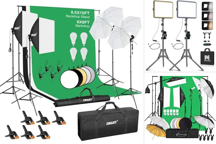 Detailed view of Best Photography Lighting Kits