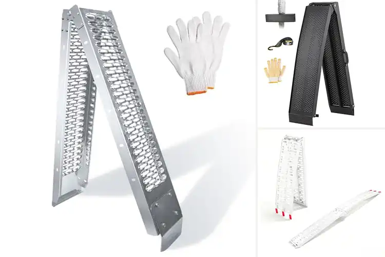 Detailed view of Best Portable Motorcycle Ramps
