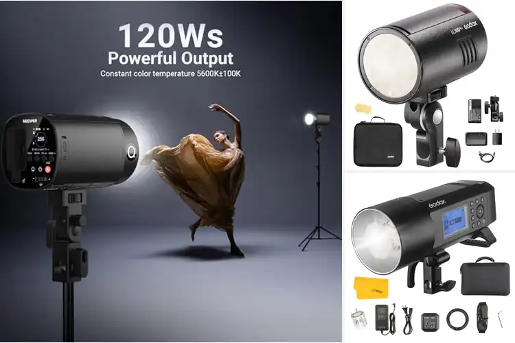 Detailed view of Best Portable Strobes: Studio Power, On-the-Go