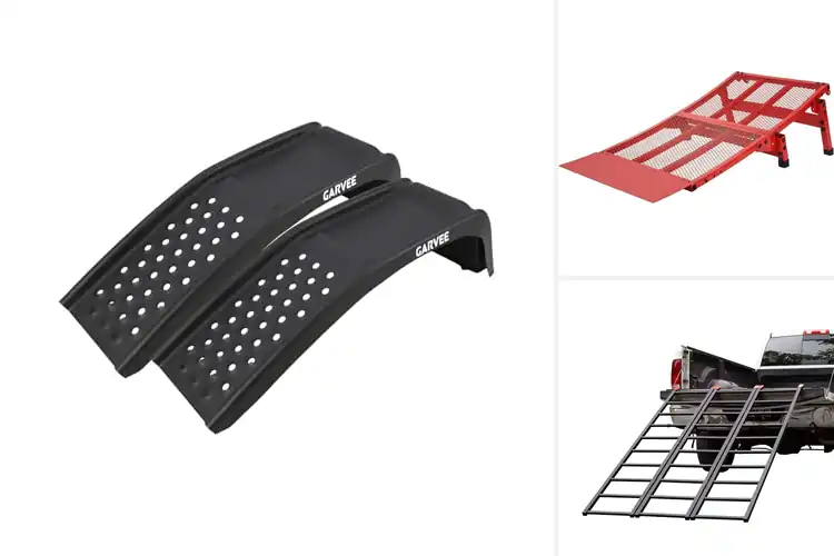 Detailed view of Best Powder Coated Steel Ramps