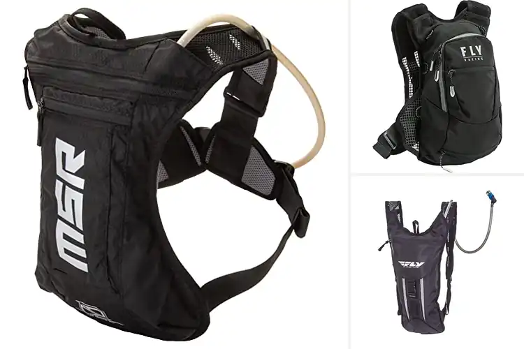 Detailed view of Best Racing Hydration Backpacks