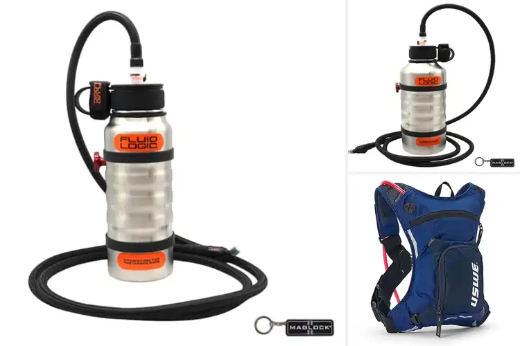 Detailed view of Best Racing Hydration Systems