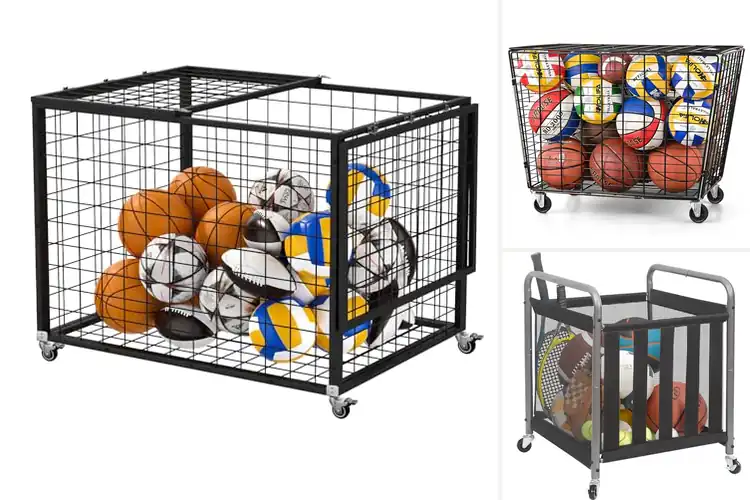 Detailed view of Best Rolling Ball Carts: Tidy Gear, Easy Move
