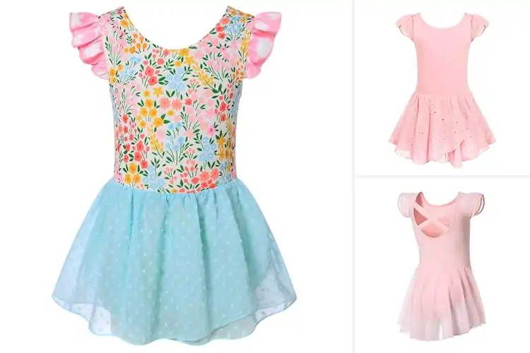 Detailed view of Best Skirted Leotards: Top Styles for Happy Young Dancers