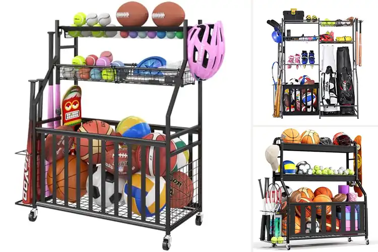 Detailed view of Best Sports Equipment Organizers: Top 10 Picks for Tidy Gear