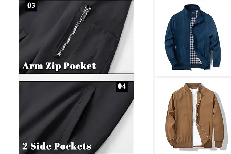 Detailed view of Best Spring Jackets Men