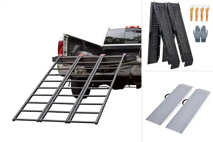 Detailed view of Best Steel ATV Ramps for Safe, Easy Loading