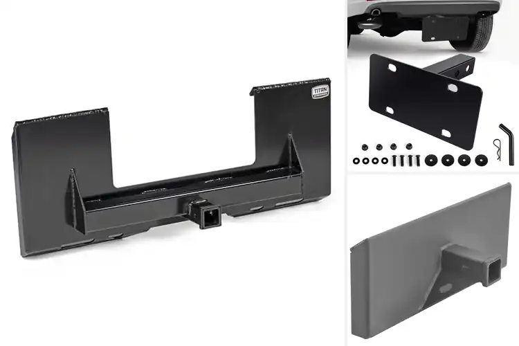 Detailed view of Best Steel Hitch Plates