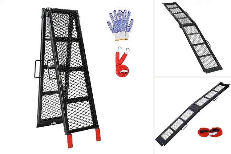 Detailed view of Best Steel Mesh Ramps for Easy, Safe Loading