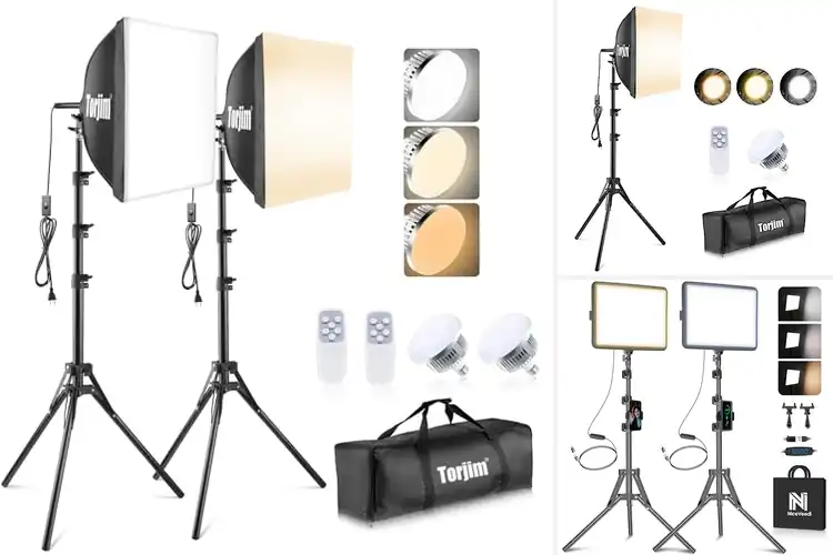 Detailed view of Best Studio Lighting Kits