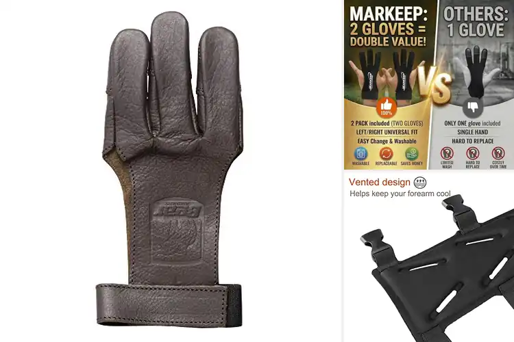 Detailed view of Best Target Archery Gloves