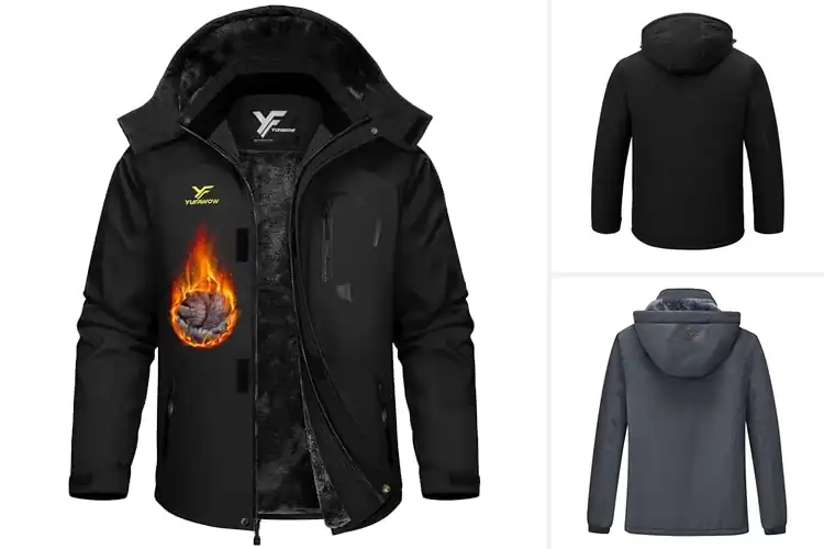 Detailed view of Best Thermal Retention Coats