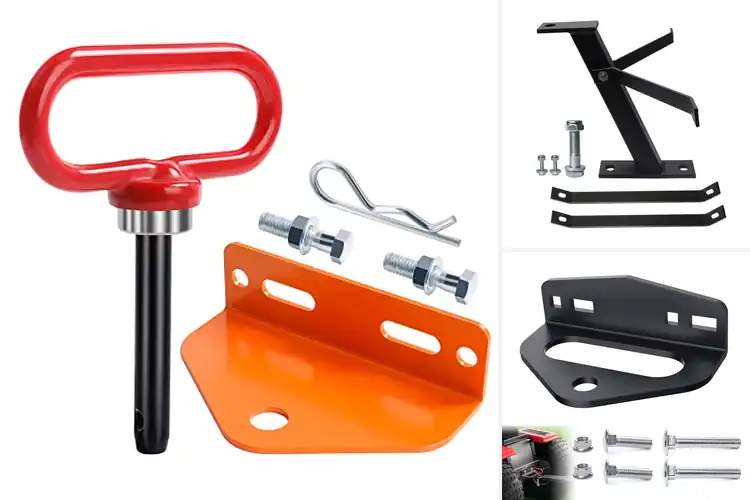 Detailed view of Best Tow Hitch Attachments for Mowers