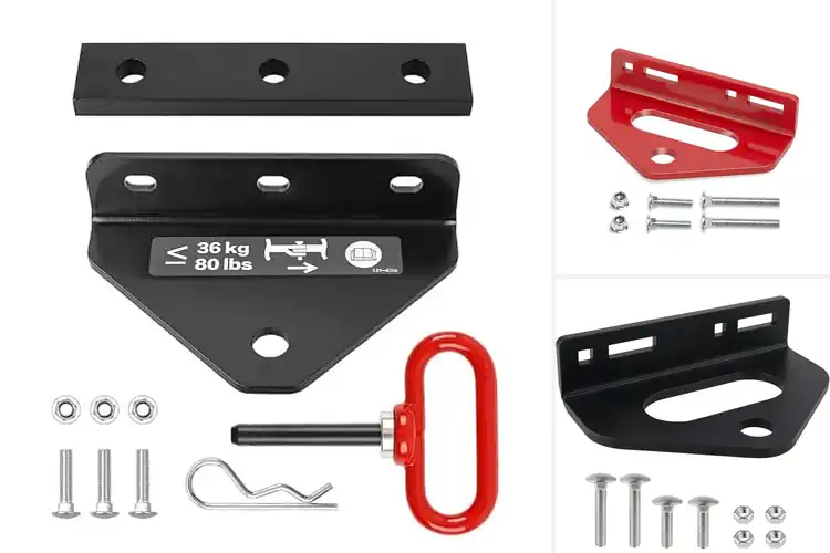 Detailed view of Best Tow Hitches for Exmark Mowers