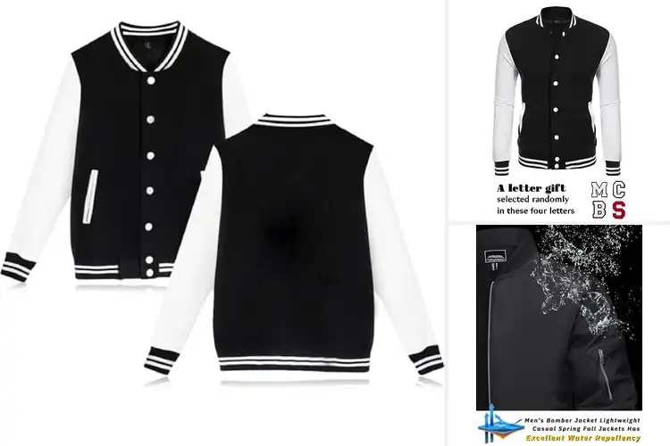 Detailed view of Best Varsity Bomber Jackets: Style & Comfort