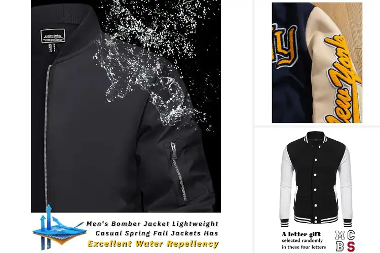 Detailed view of Best Varsity Jackets