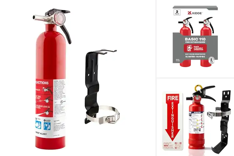 Detailed view of Best Wall Mount Fire Extinguishers
