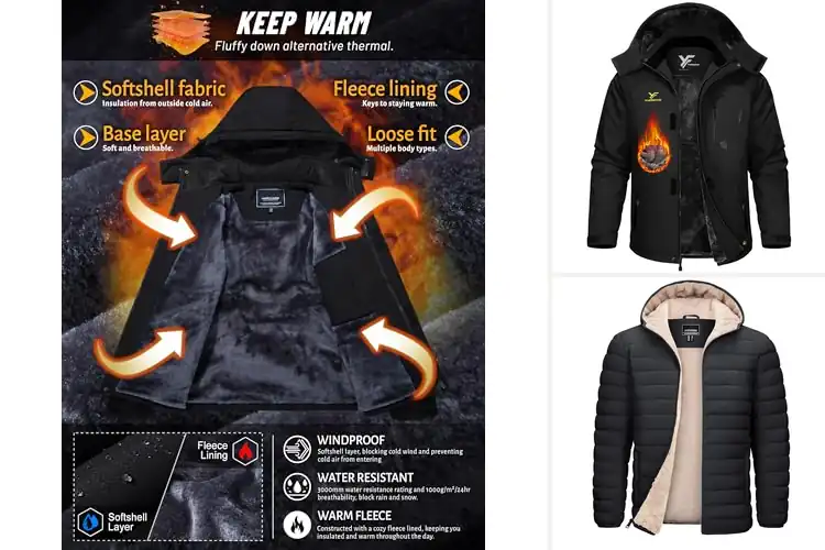 Detailed view of Best Winter Coats For Men: Conquer Cold in Style